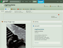 Tablet Screenshot of angelinayofanka.deviantart.com