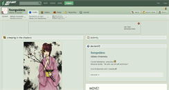 Desktop Screenshot of foongoddess.deviantart.com