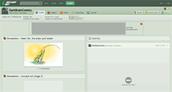 Desktop Screenshot of darkbraincomics.deviantart.com