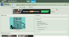 Desktop Screenshot of ampenizer.deviantart.com