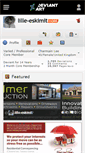 Mobile Screenshot of lille-eskimit.deviantart.com