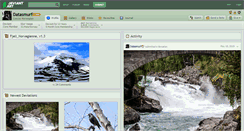 Desktop Screenshot of datasmurf.deviantart.com