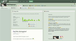 Desktop Screenshot of hachikogroup.deviantart.com