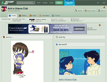 Tablet Screenshot of ami-x-urawa-club.deviantart.com