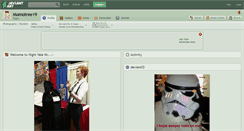 Desktop Screenshot of momotree19.deviantart.com