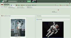 Desktop Screenshot of butterflylr.deviantart.com