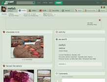 Tablet Screenshot of mellyg.deviantart.com