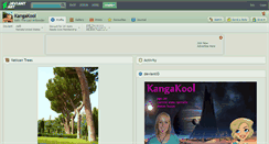 Desktop Screenshot of kangakool.deviantart.com