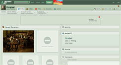Desktop Screenshot of henglaar.deviantart.com