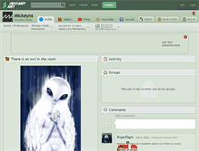 Tablet Screenshot of mickeyns.deviantart.com