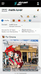 Mobile Screenshot of malik-luver.deviantart.com