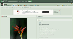 Desktop Screenshot of jobad.deviantart.com