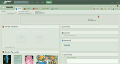 Desktop Screenshot of kanuto.deviantart.com