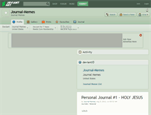 Tablet Screenshot of journal-memes.deviantart.com