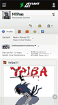 Mobile Screenshot of nilihas.deviantart.com