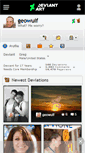 Mobile Screenshot of geowulf.deviantart.com