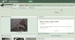 Desktop Screenshot of kittykattnguyen.deviantart.com