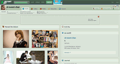 Desktop Screenshot of ai-sweet-chan.deviantart.com