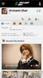Mobile Screenshot of ai-sweet-chan.deviantart.com
