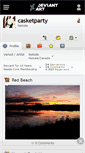 Mobile Screenshot of casketparty.deviantart.com