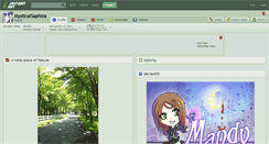Desktop Screenshot of mysticalsaphira.deviantart.com