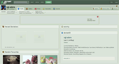 Desktop Screenshot of ngl-adora.deviantart.com