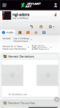 Mobile Screenshot of ngl-adora.deviantart.com