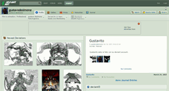 Desktop Screenshot of gustavodesimone.deviantart.com