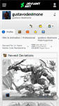 Mobile Screenshot of gustavodesimone.deviantart.com