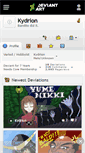 Mobile Screenshot of kydrion.deviantart.com
