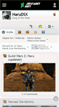 Mobile Screenshot of harudsx.deviantart.com