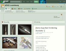 Tablet Screenshot of aphoc-luxembourg.deviantart.com
