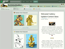 Tablet Screenshot of bumblebeebuddies.deviantart.com