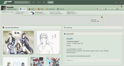Desktop Screenshot of huudel.deviantart.com