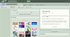 Desktop Screenshot of cutenessoverload.deviantart.com