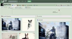 Desktop Screenshot of dexter13-sk.deviantart.com