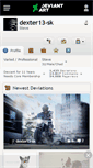 Mobile Screenshot of dexter13-sk.deviantart.com