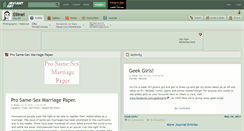 Desktop Screenshot of eilinel.deviantart.com