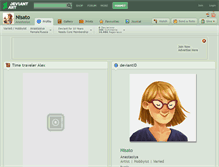 Tablet Screenshot of nisato.deviantart.com