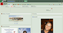 Desktop Screenshot of datacan.deviantart.com