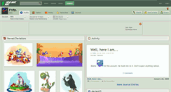 Desktop Screenshot of f1fth.deviantart.com