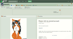 Desktop Screenshot of foxtrot20.deviantart.com