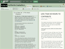 Tablet Screenshot of myotherme-cosplaydoc.deviantart.com