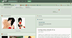 Desktop Screenshot of hannah-kate.deviantart.com