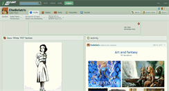 Desktop Screenshot of elisebellatrix.deviantart.com