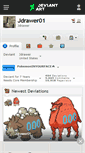Mobile Screenshot of jdrawer01.deviantart.com