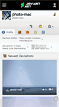 Mobile Screenshot of photo-mac.deviantart.com