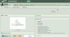 Desktop Screenshot of kong-fu.deviantart.com