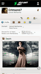Mobile Screenshot of crimson67.deviantart.com
