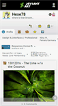 Mobile Screenshot of hexe78.deviantart.com